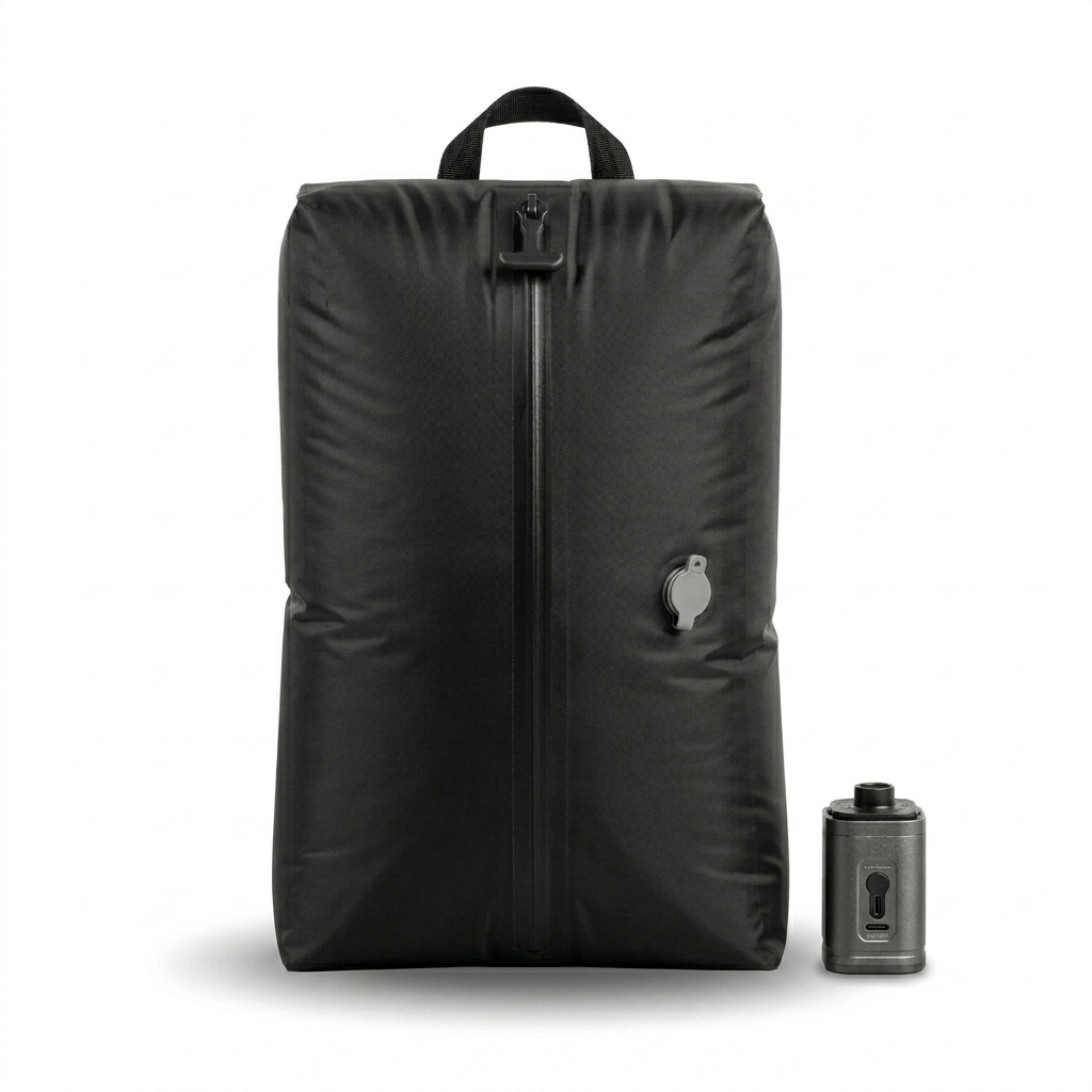 1 Bolsa + Mini compresor